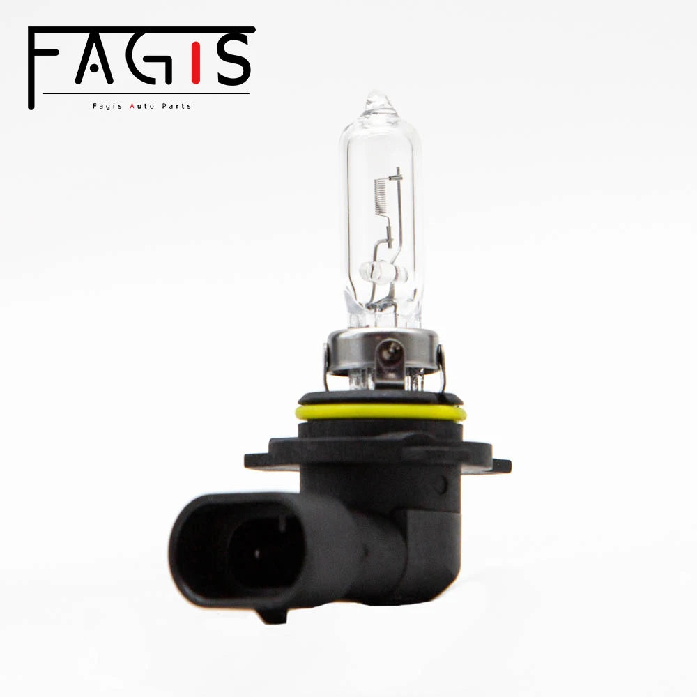 Fagis 2 Pcs 9012 HIR2 12V 55W 3350K Warm White Auto Head Lamp Halogen Lamps Wider Driving Vision Car Headlight Auto Bulb