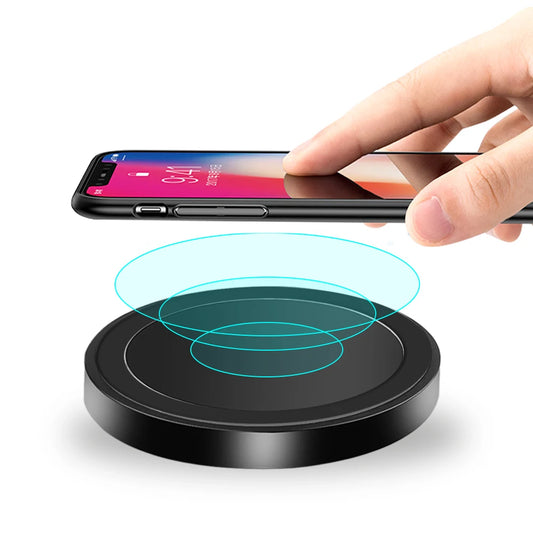 5W Wireless Charger Pad for iPhone 14 13 12 Pro Max X Samsung Xiaomi Phone Chargers Induction Fast Charging Dock Station